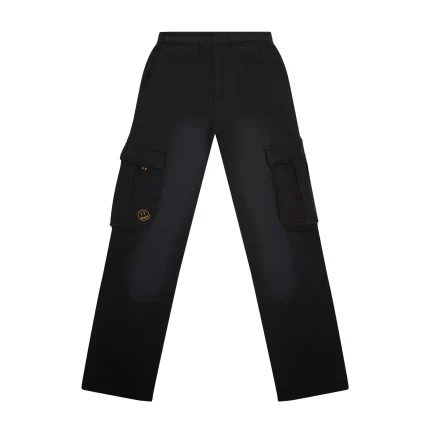 Oversized Cargo Sweatpant Faded Black
