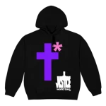 Drew Justin Bieber Black Justice Cross Hoodie