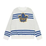 Drew House Maple Leaf Embroidered Crewneck Sweater