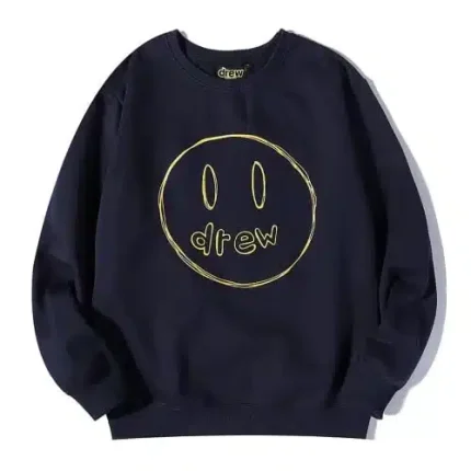 Drew House Sketch Crewneck Sweatshirt Navy Blue