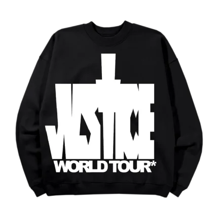 Drew Justine Bieber Justice Black Sweatshirt