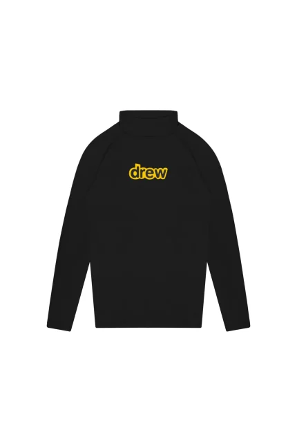 Drew House Secret Rashguard Black