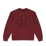 Drew Sketch Mascot Crewneck Burgundy
