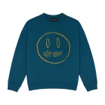Drew sketch mascot crewneck peacock