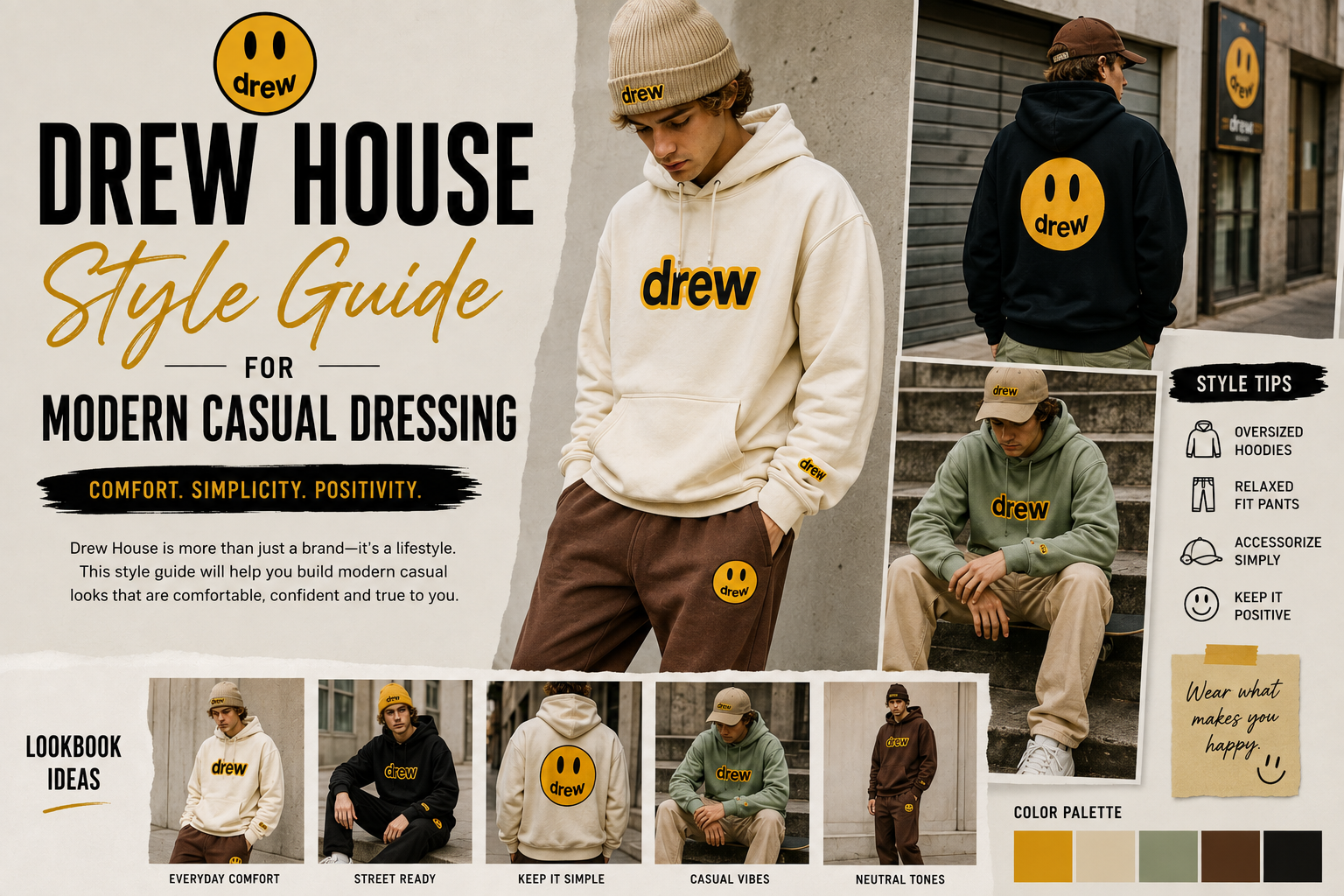 Drew House Style Guide for Modern Casual Dressing