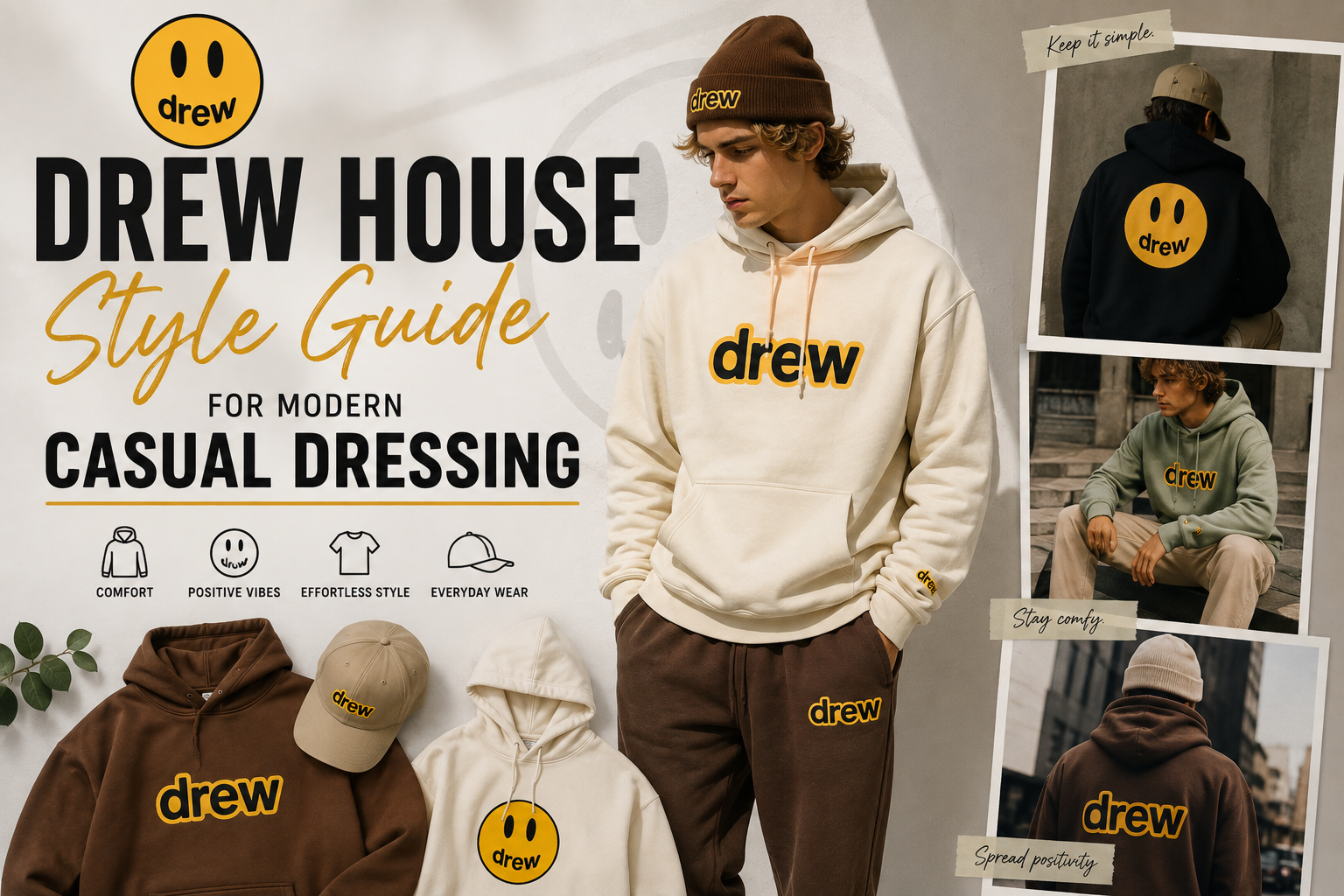 Drew House Style Guide for Modern Casual Dressing