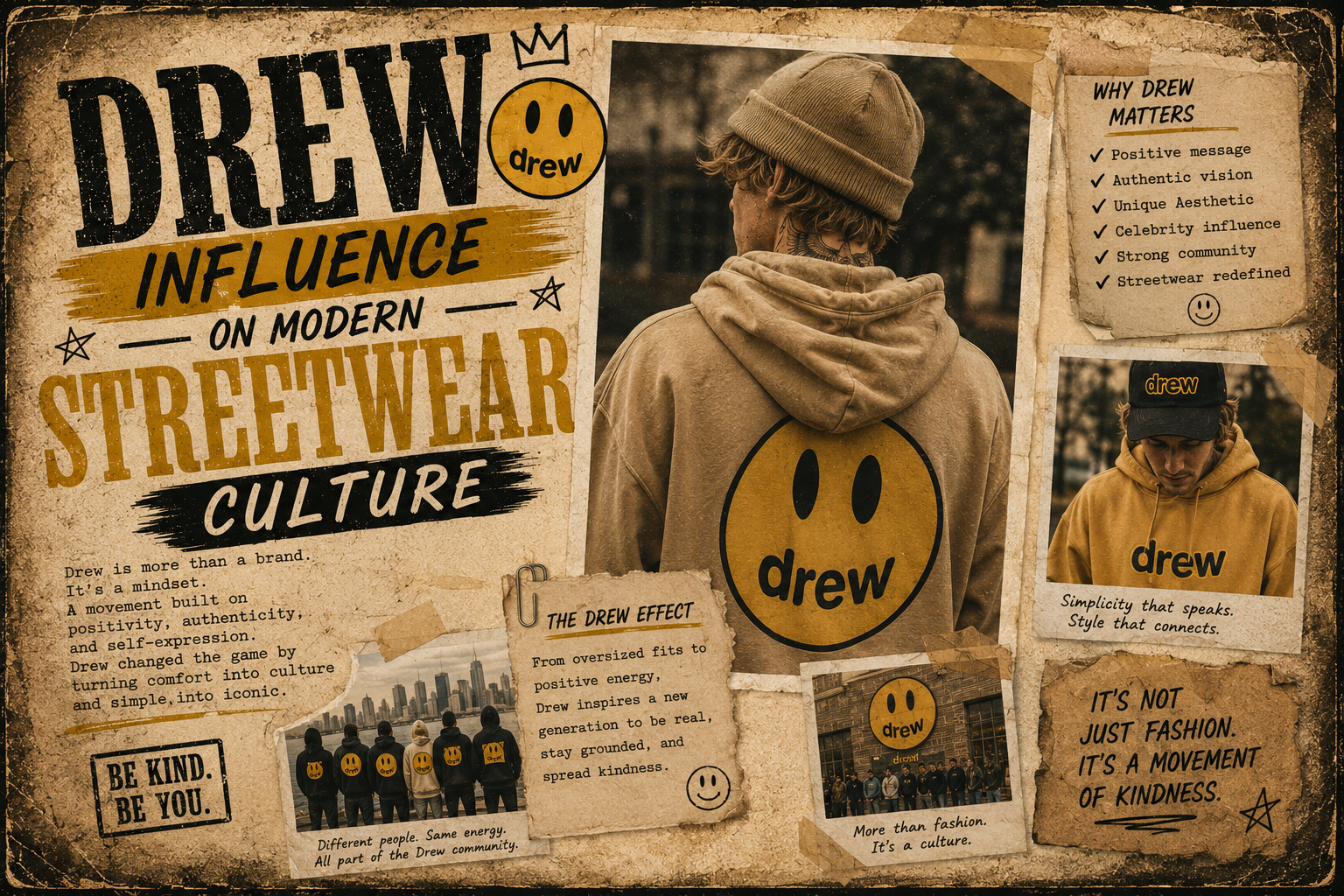 Drew Bieber’s Influence on Modern Streetwear Culture