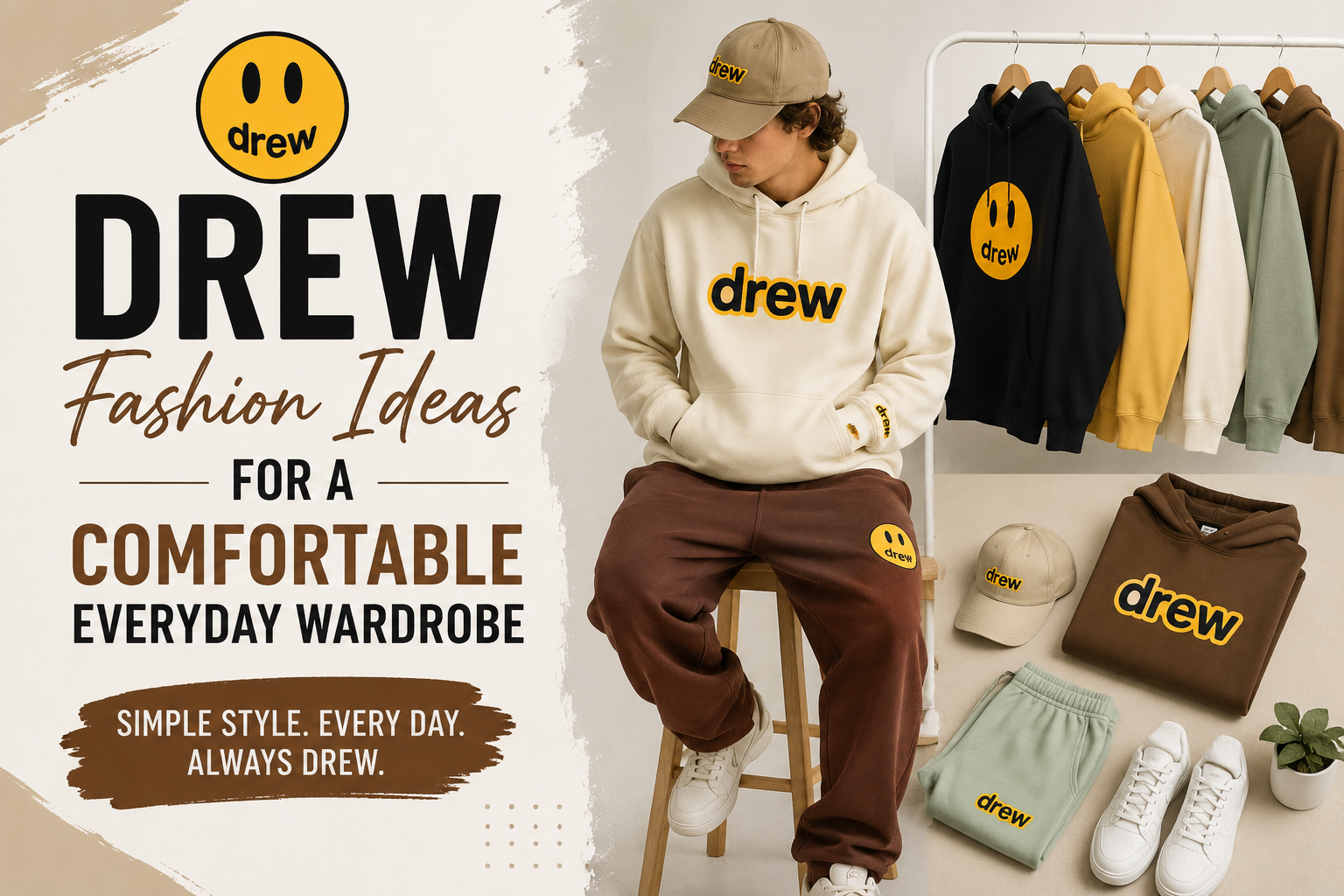 Drew Fashion Ideas for a Comfortable Everyday Wardrobe